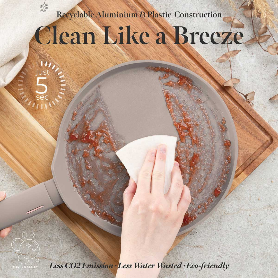 PATELNIA TYTANOWA DO NALEŚNIKÓW 25cm BERLINGER HAUS BH-8085 TAUPE